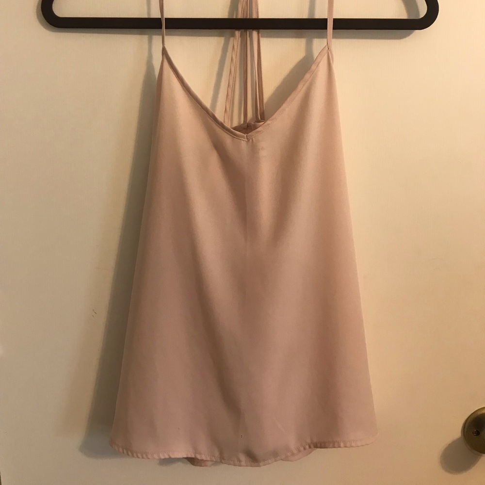 Pink tank top
